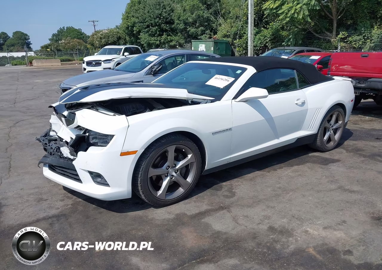 2014 Chevrolet Camaro 2Ss VIN:2G1FK3DJ4E9153687 - 2