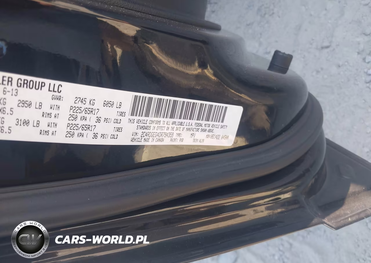 2013 Dodge Grand Caravan R-T VIN:2C4RDGEG4DR794359 - 9