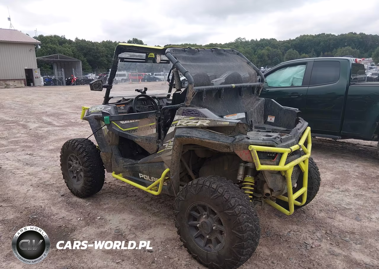 2017 Polaris Rzr S 900 Eps VIN:3NSVBE870HF916199 - 3