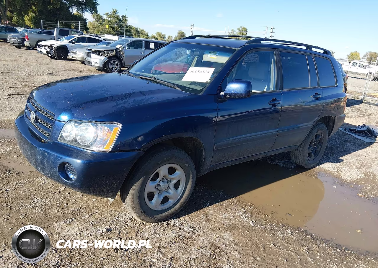 2003 Toyota Highlander VIN:JTEGD21A330071831 - 2