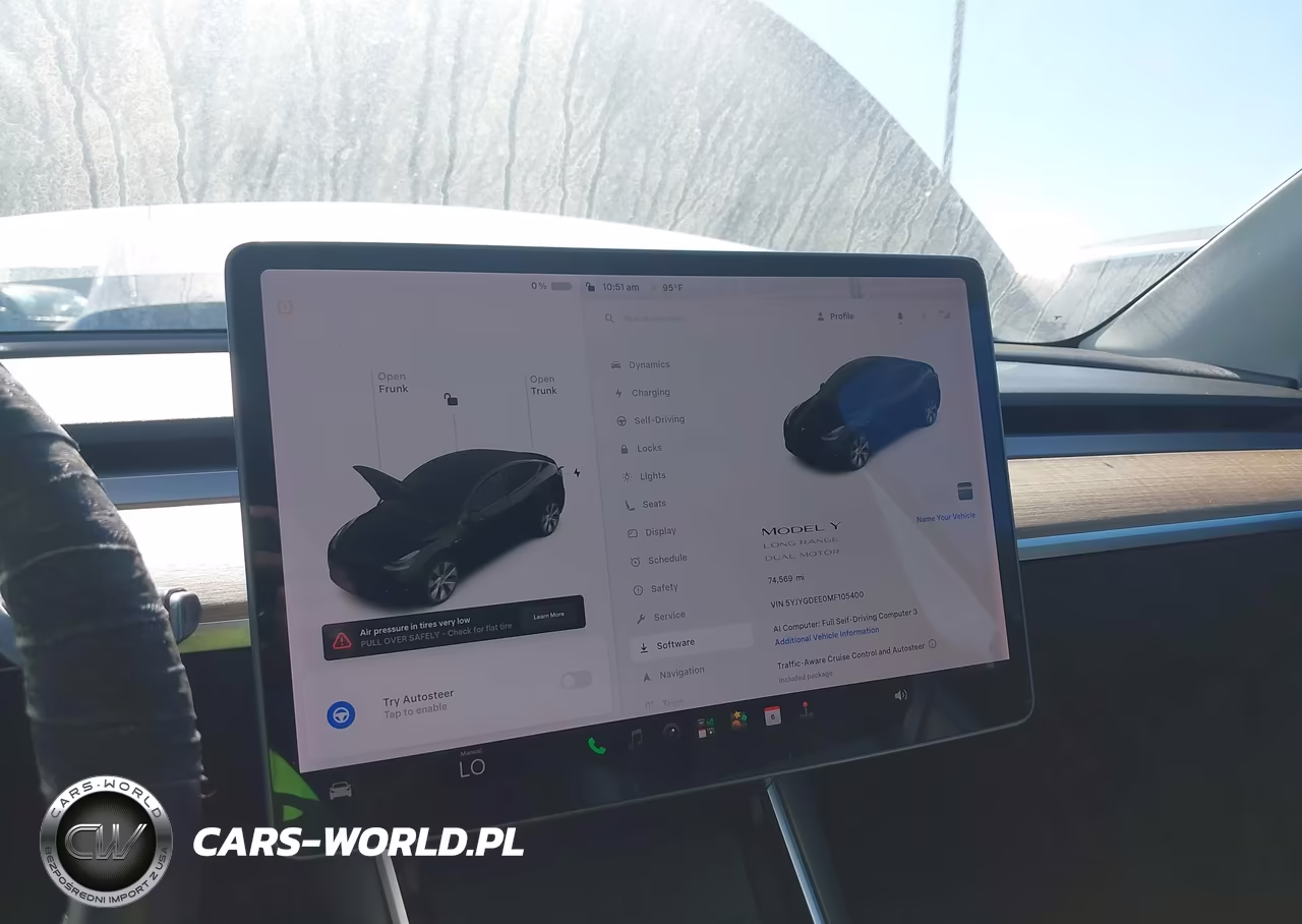 2021 Tesla Model Y Long Range VIN:5YJYGDEE0MF105400 - 18