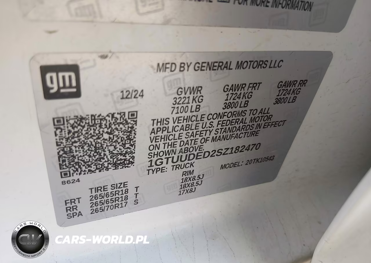 2025 GMC Sierra 1500 4Wd Short Box Slt VIN:1GTUUDED2SZ182470 - 9