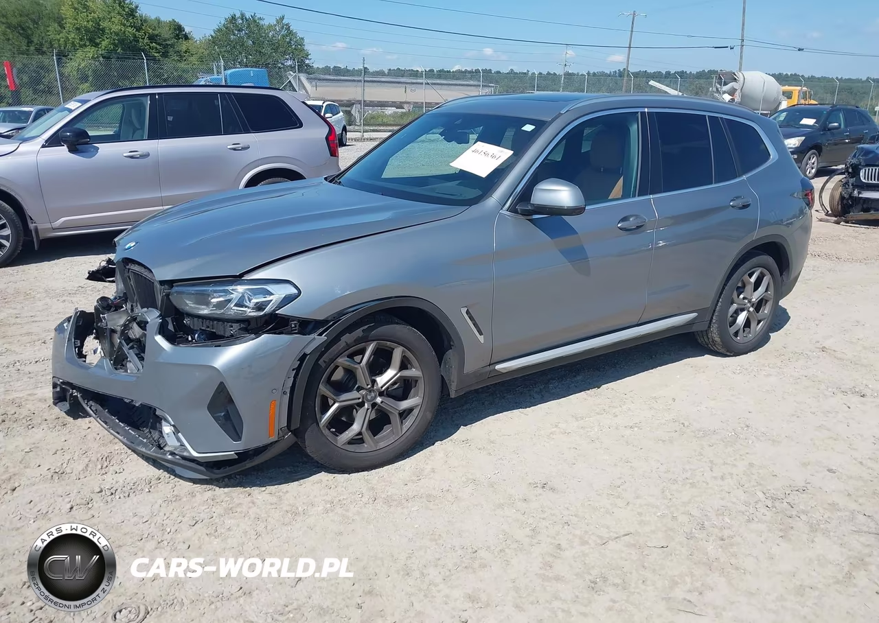 2023 BMW X3 xDrive30I VIN:5UX53DP05P9R83398 - 2
