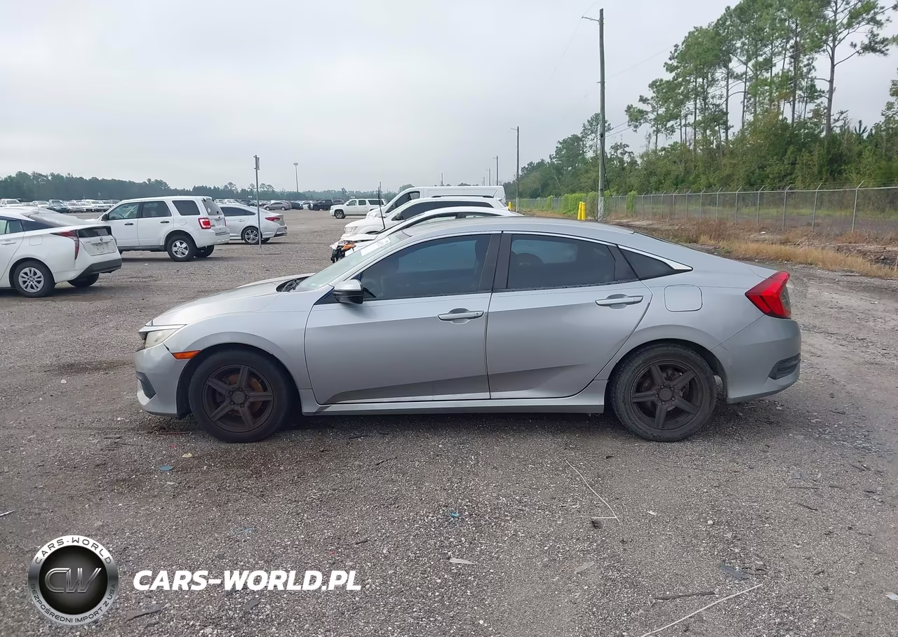2018 Honda Civic Lx VIN:2HGFC2F58JH535592 - 14