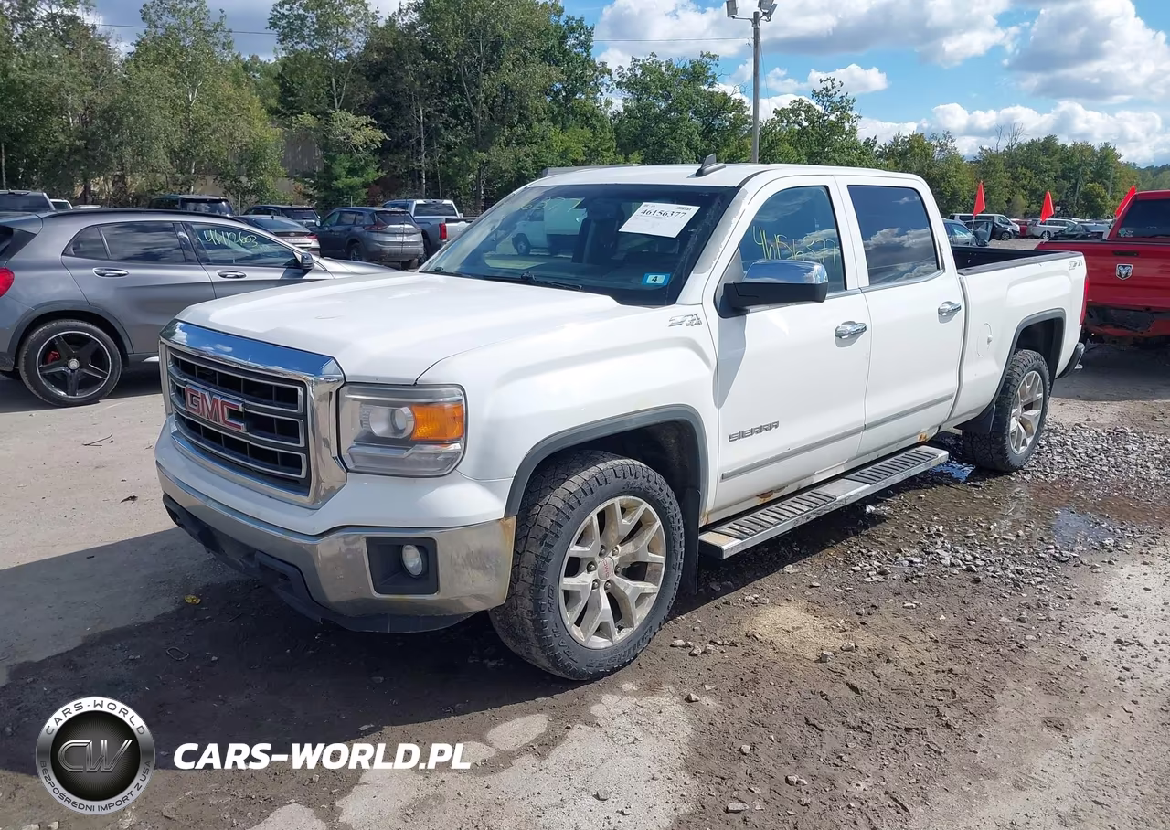 2015 GMC Sierra 1500 Slt VIN:3GTU2VEC1FG218366 - 2