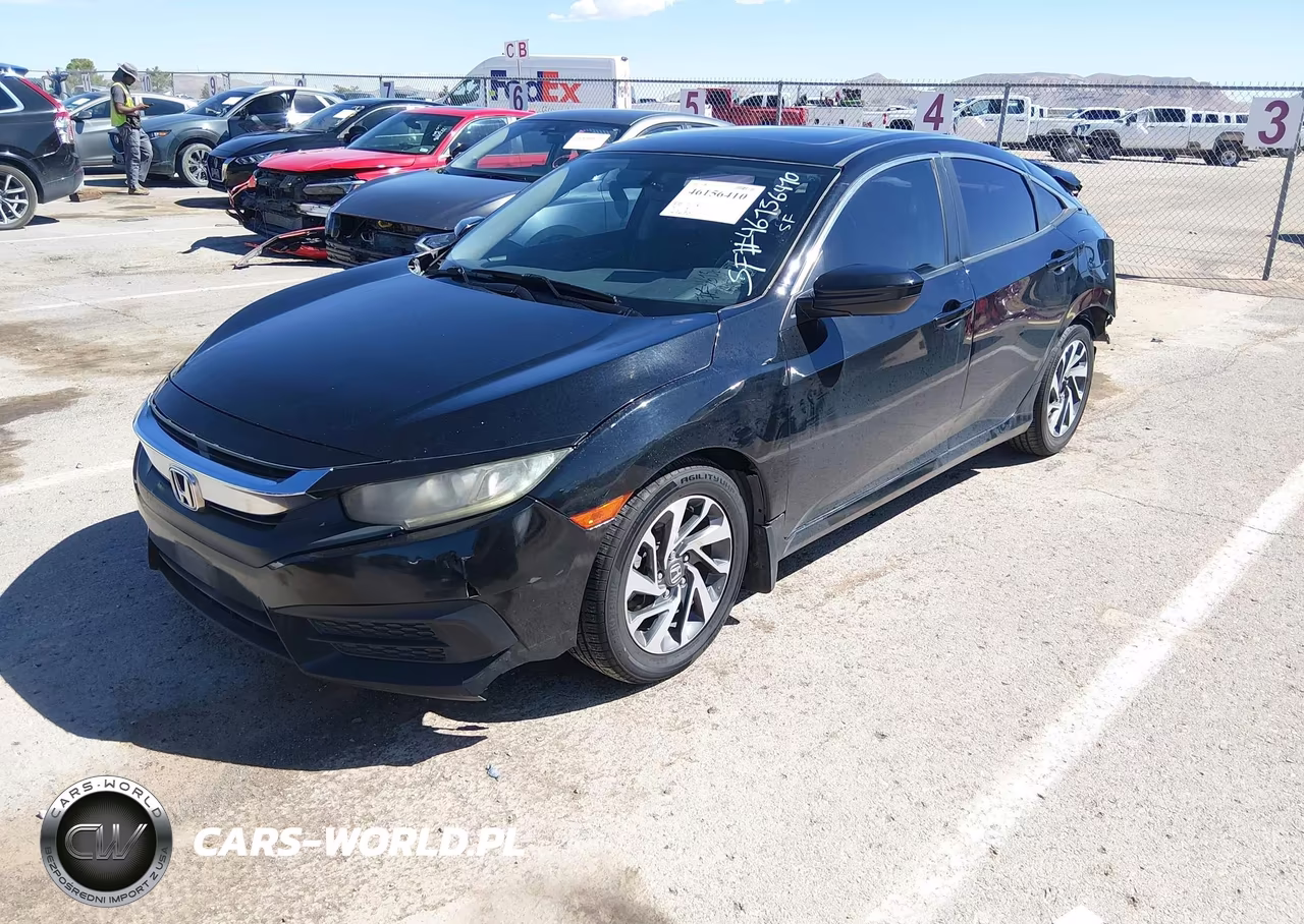 2016 Honda Civic Ex VIN:19XFC2F75GE050802 - 2