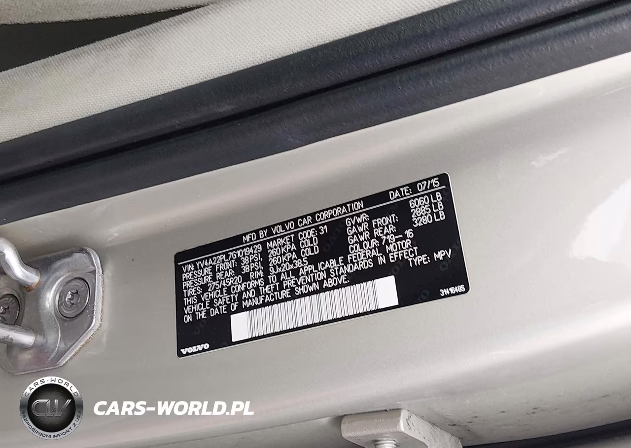 2016 Volvo Xc90 T6 Inscription VIN:YV4A22PL7G1019429 - 9