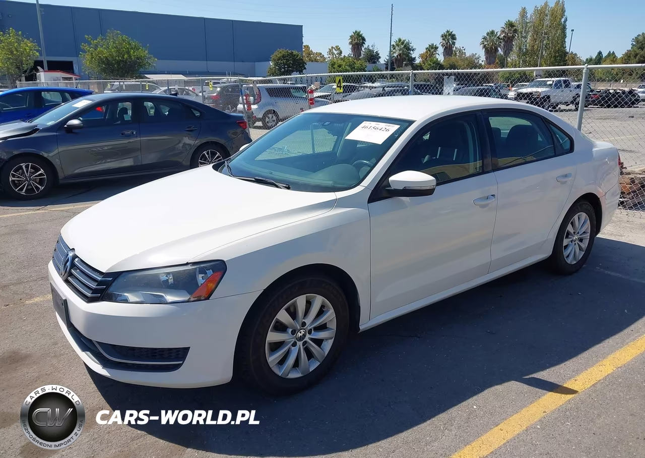 2014 Volkswagen Passat 1.8T Wolfsburg Edition VIN:1VWAT7A38EC027138 - 2
