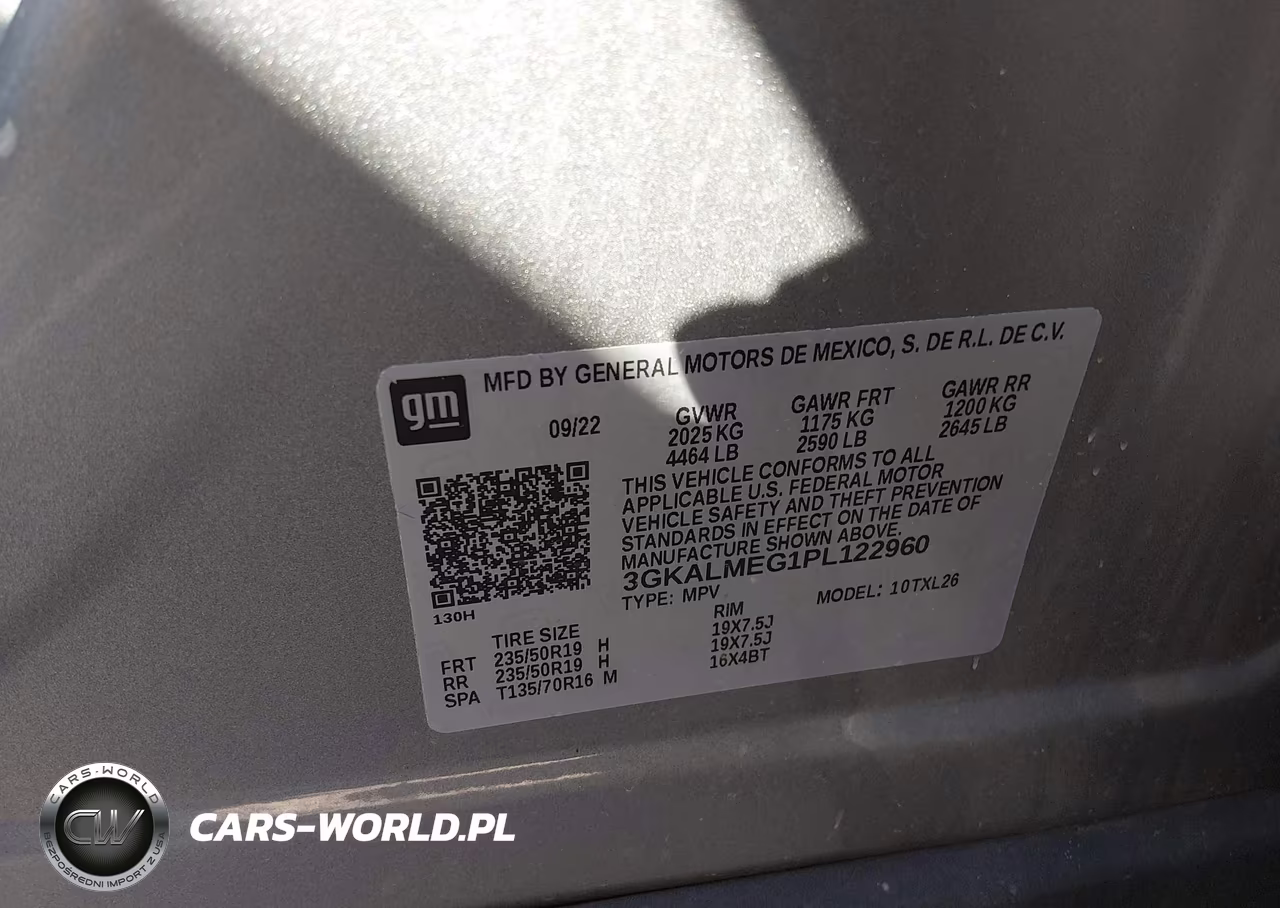 2023 GMC Terrain Fwd Sle VIN:3GKALMEG1PL122960 - 9