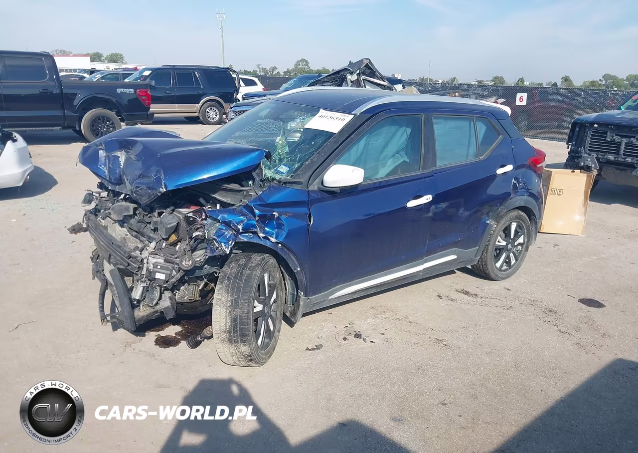 2018 Nissan Kicks Sv VIN:3N1CP5CU9JL544413 - 2