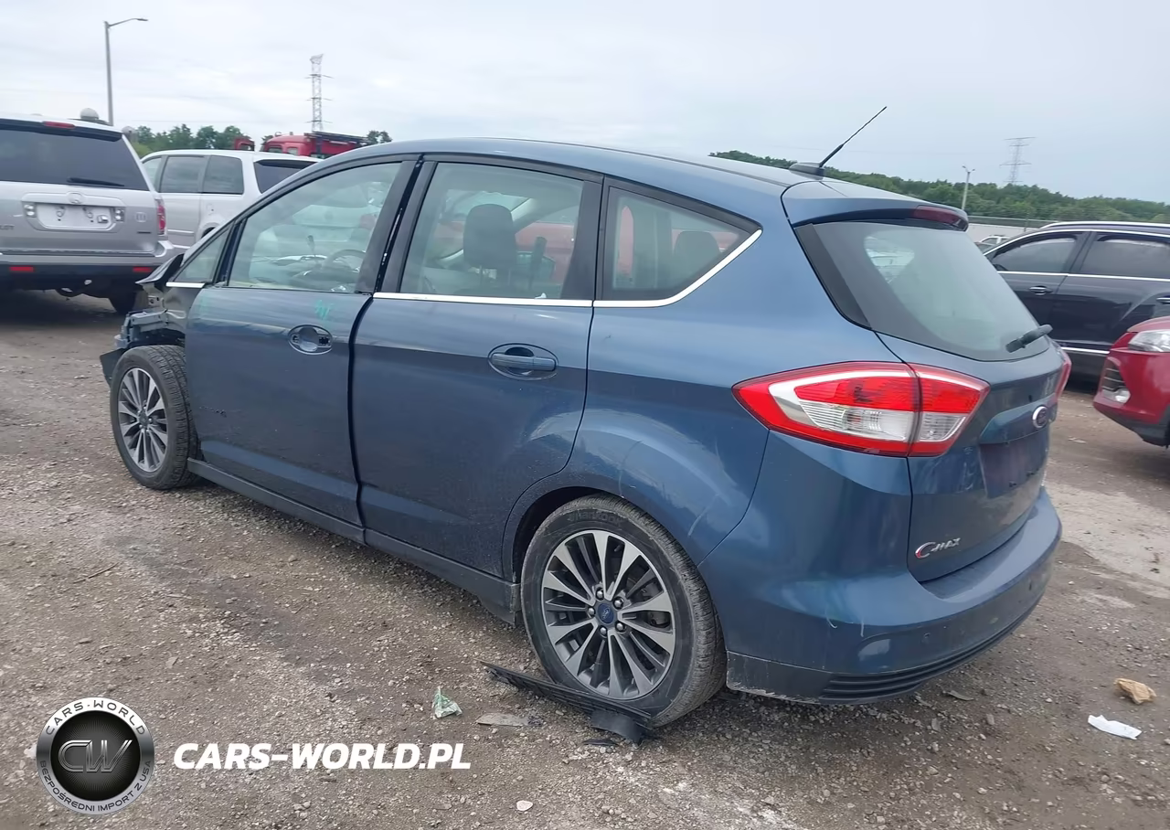 2018 Ford C-Max Hybrid Titanium VIN:1FADP5DU7JL101291 - 3