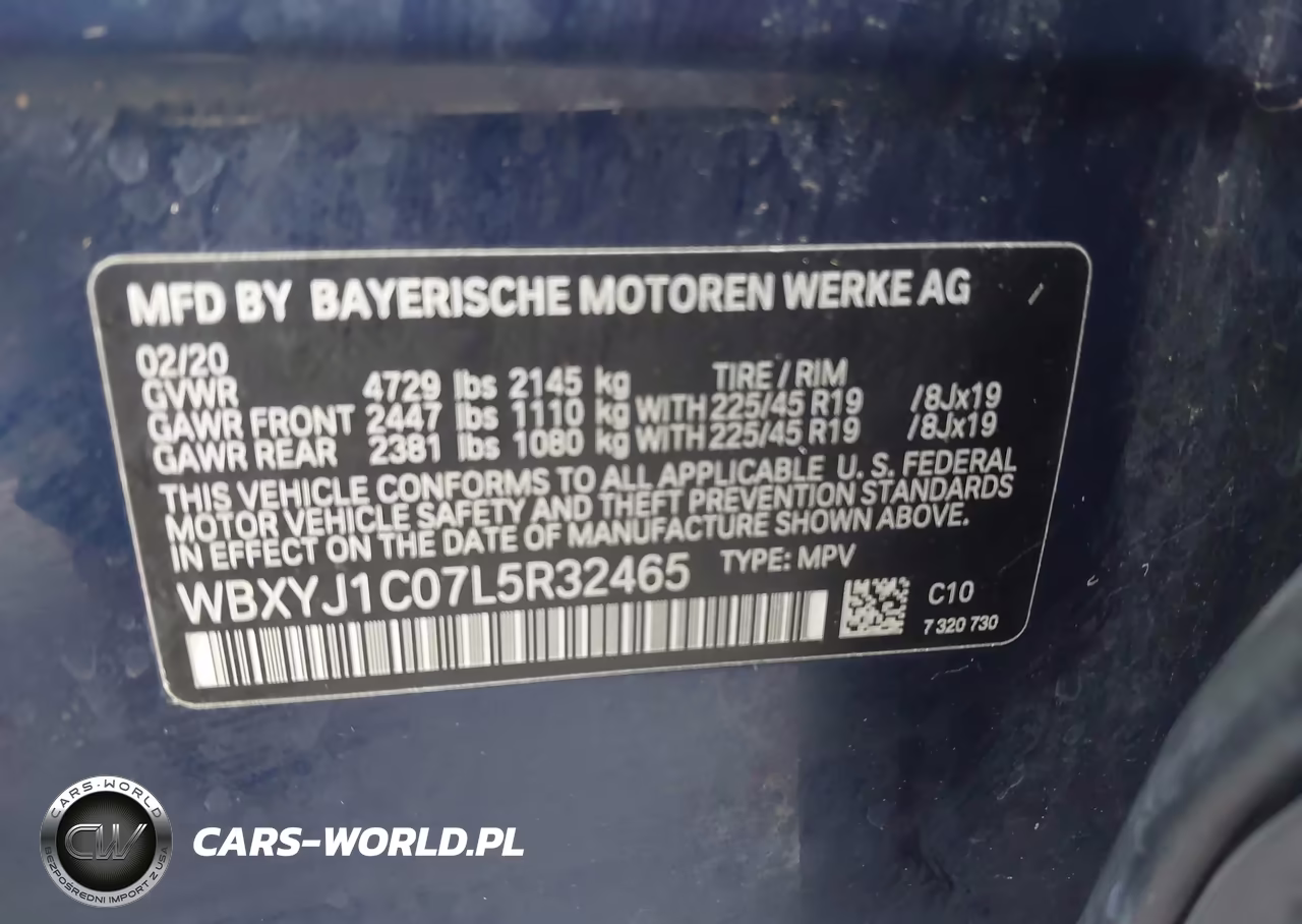 2020 BMW X2 xDrive28I VIN:WBXYJ1C07L5R32465 - 9