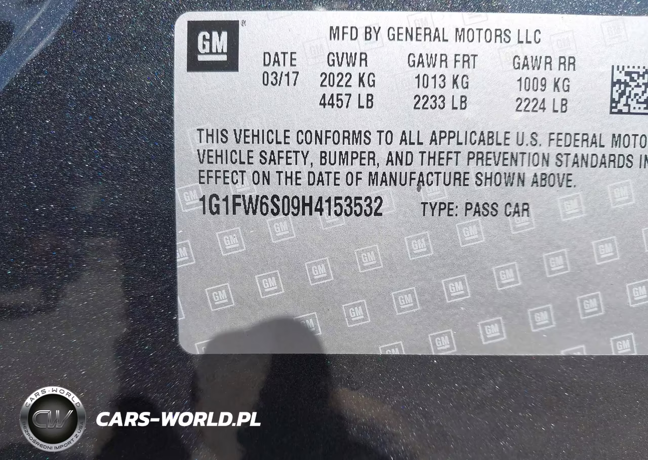 2017 Chevrolet Bolt Ev Lt VIN:1G1FW6S09H4153532 - 9