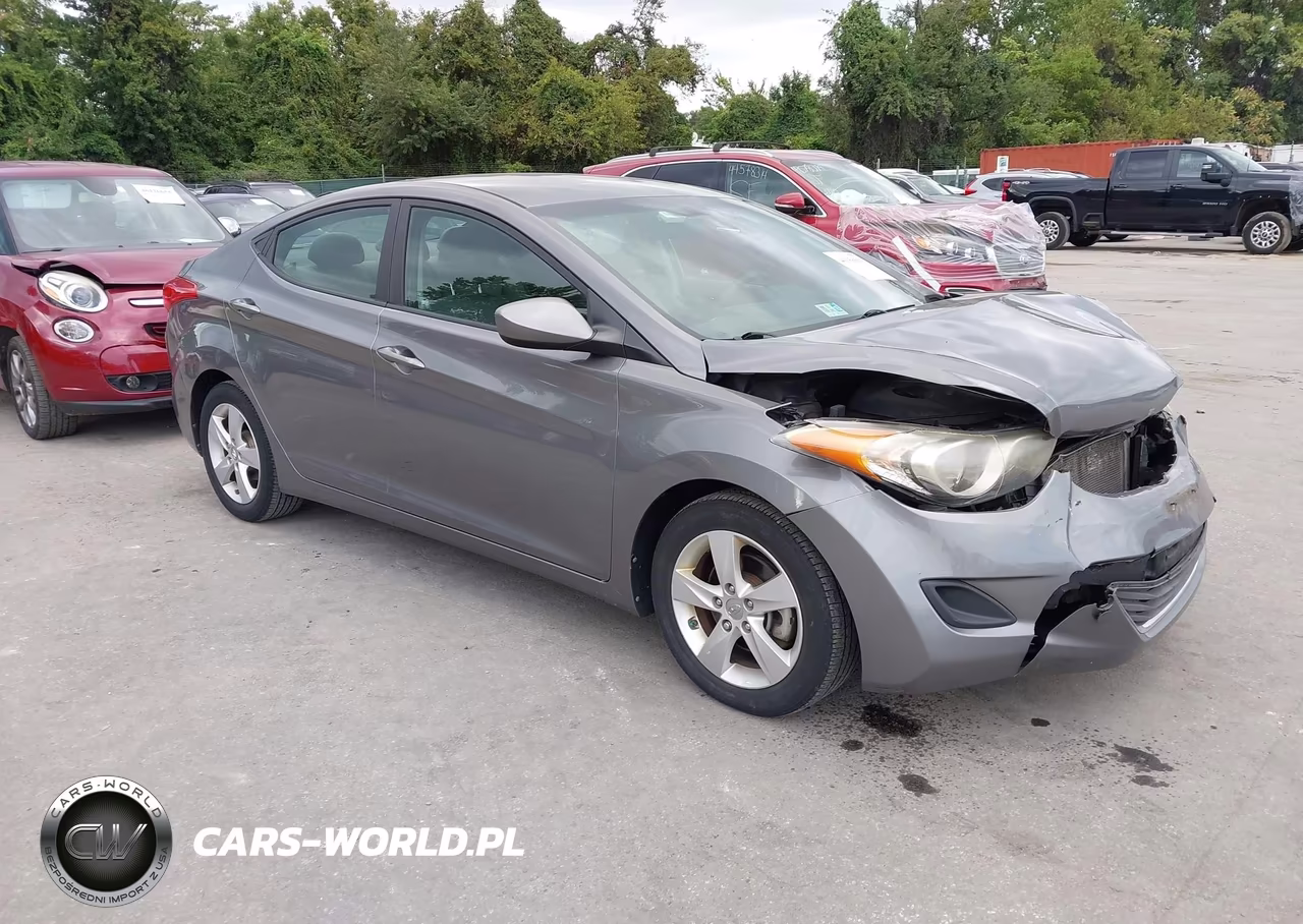 2013 Hyundai Elantra Gls VIN:5NPDH4AE3DH426088 - 1