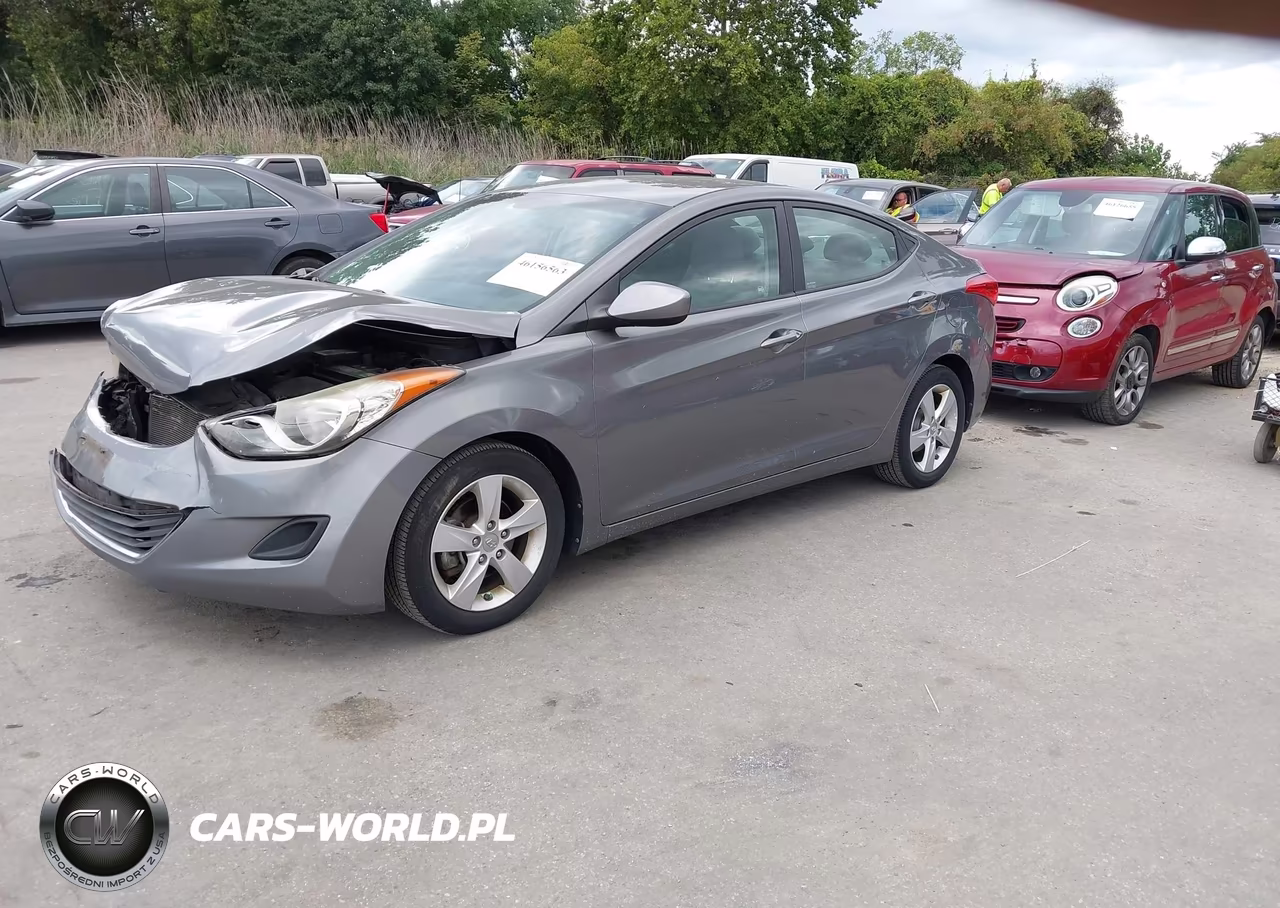 2013 Hyundai Elantra Gls VIN:5NPDH4AE3DH426088 - 2