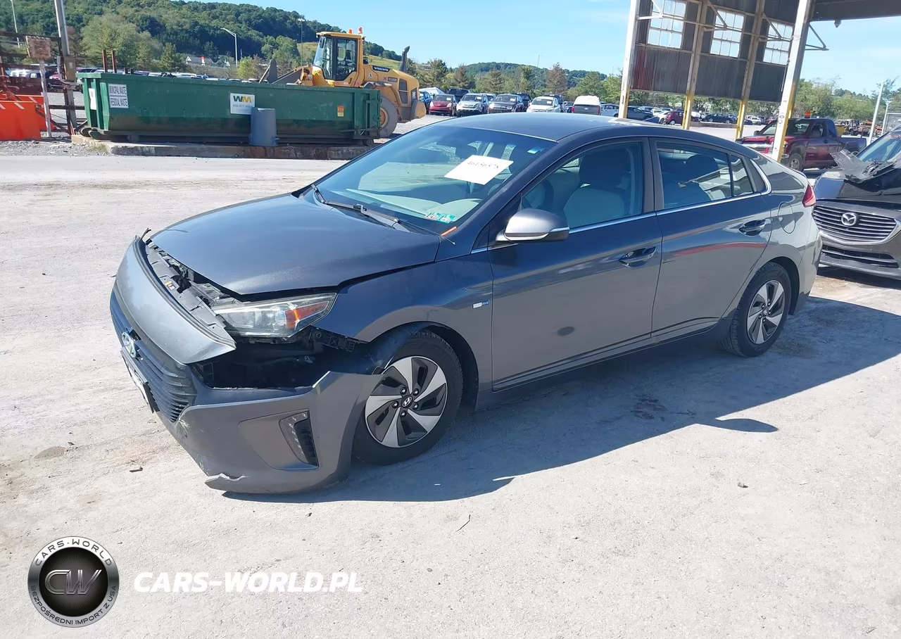 2018 Hyundai Ioniq Hybrid Sel VIN:KMHC75LC9JU096325 - 2