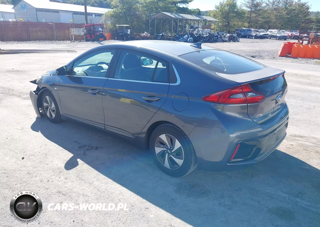 2018 Hyundai Ioniq Hybrid Sel VIN:KMHC75LC9JU096325 - 3