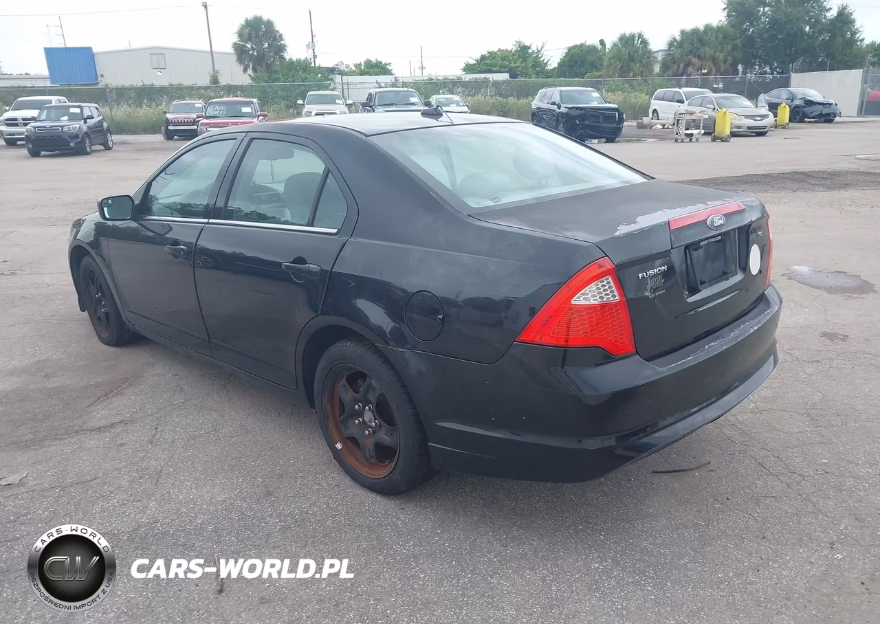 2011 Ford Fusion Se VIN:3FAHP0HA1BR103674 - 3