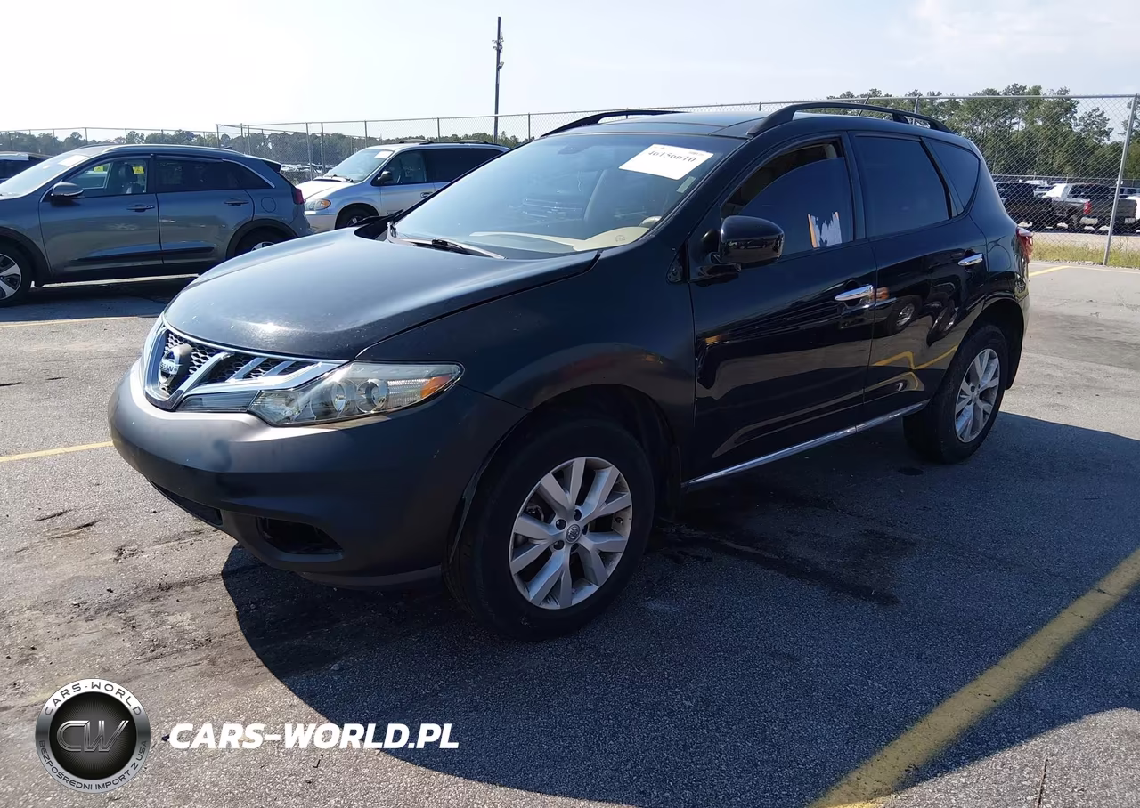 2013 NISSAN MURANO S VIN:JN8AZ1MU6DW212440 - 2