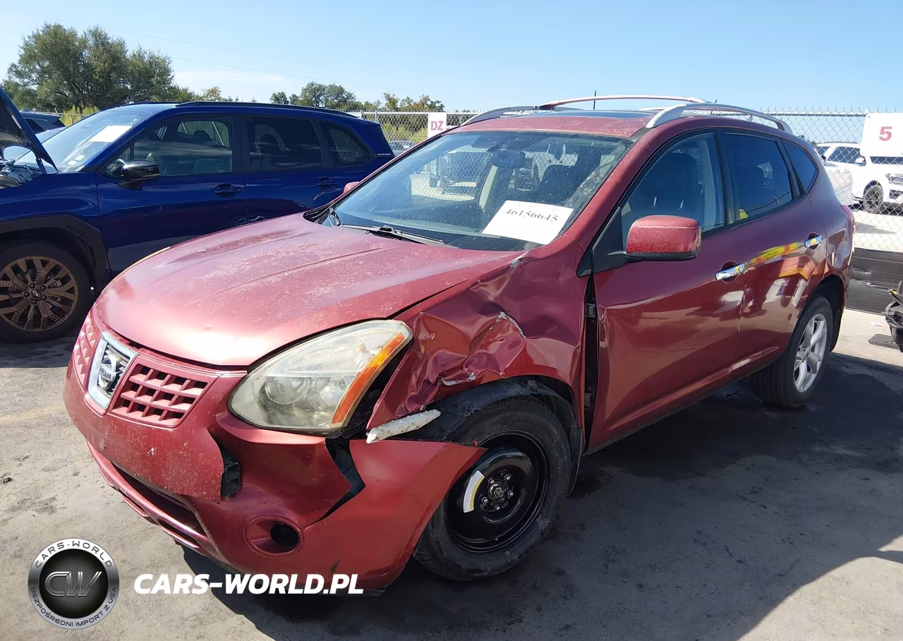 2010 Nissan Rogue Sl VIN:JN8AS5MT7AW006624 - 2