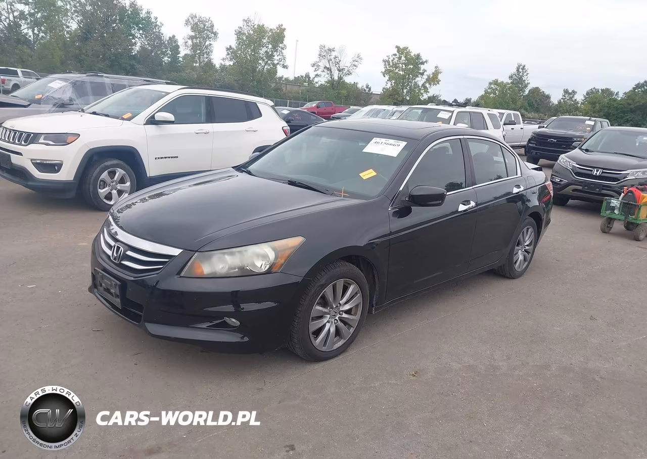 2012 Honda Accord 3.5 Ex-L VIN:1HGCP3F88CA019807 - 2