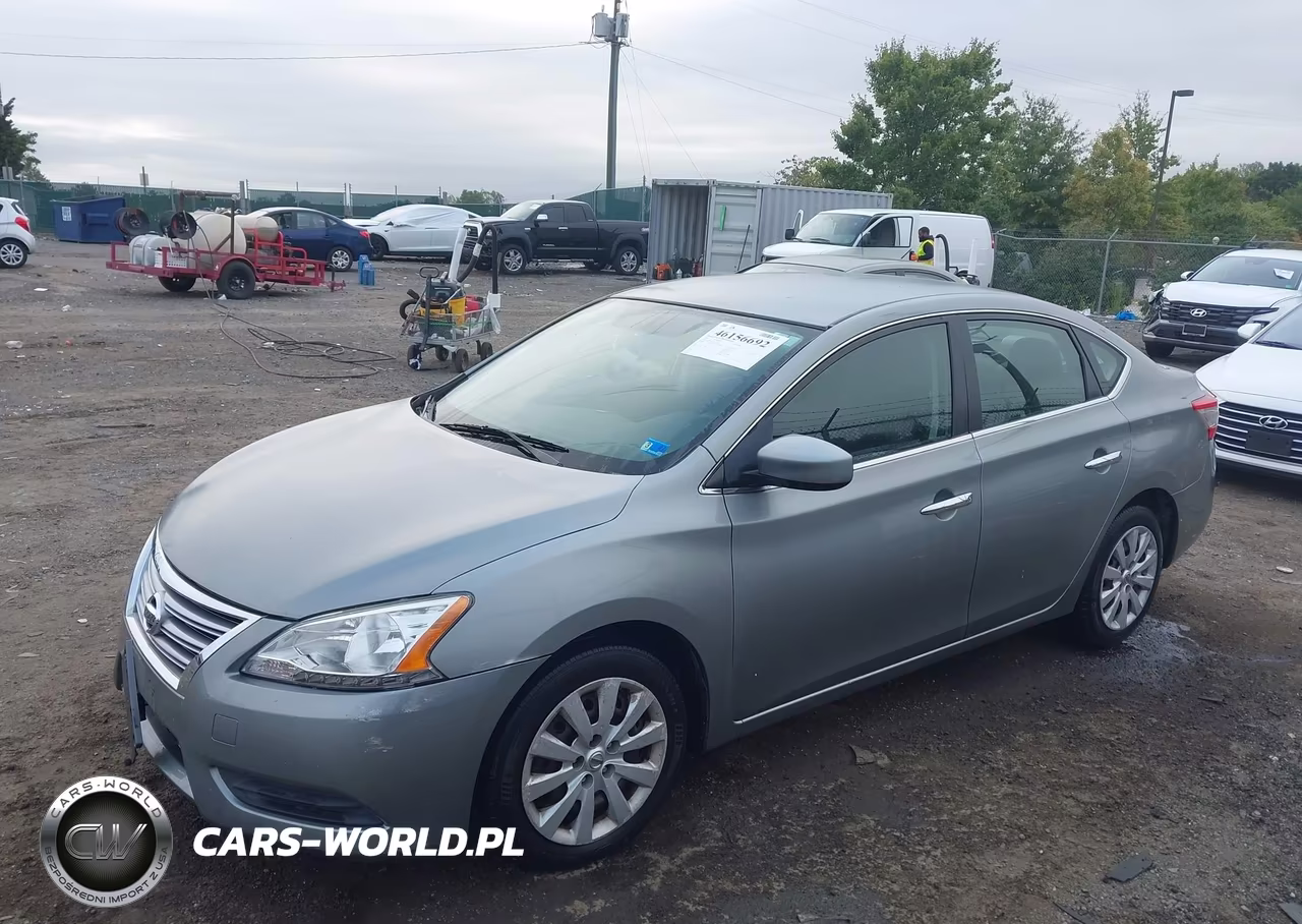 2013 Nissan Sentra S VIN:3N1AB7AP5DL770130 - 2
