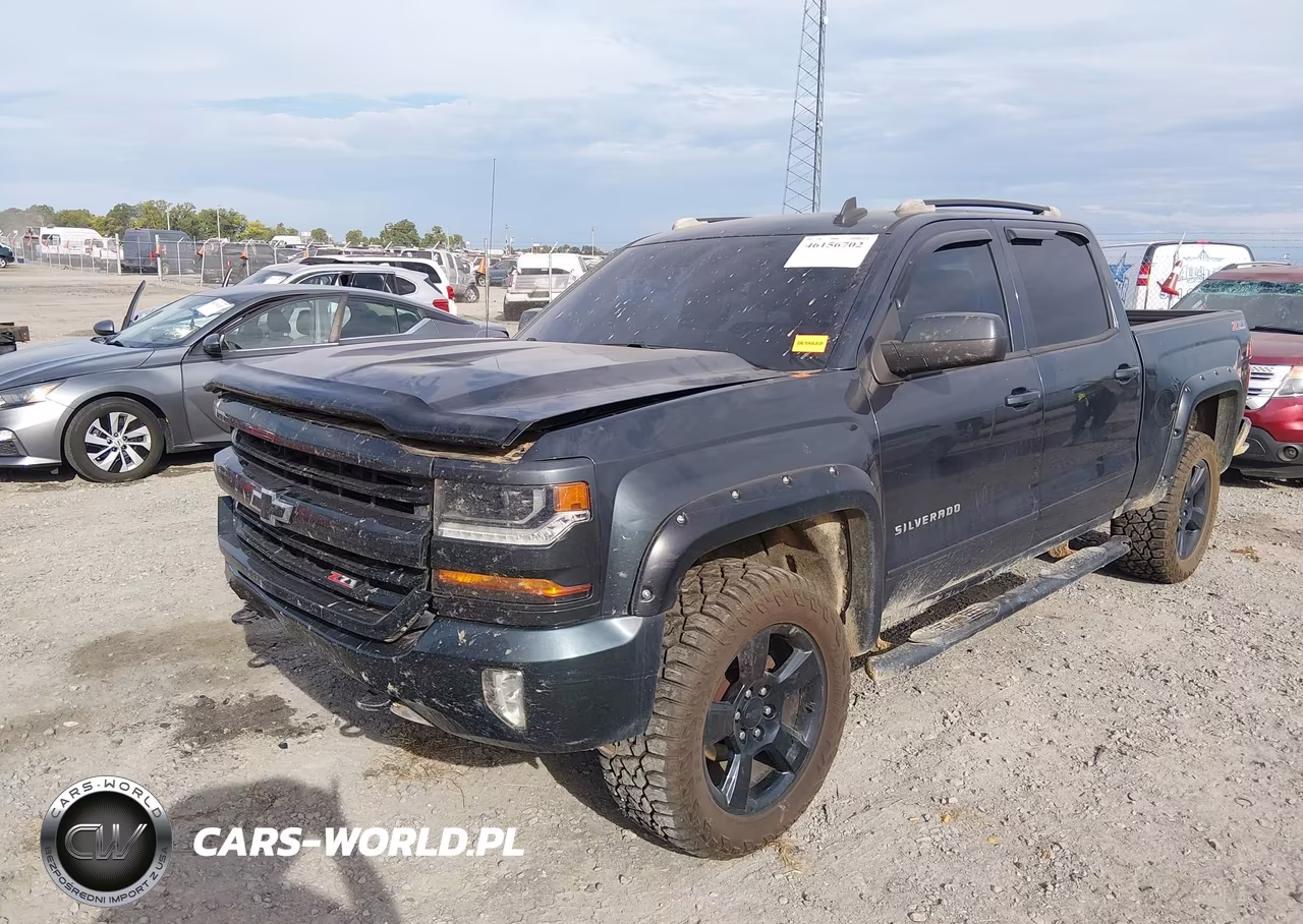 2017 Chevrolet Silverado 1500 2Lt VIN:3GCUKREC5HG462774 - 2