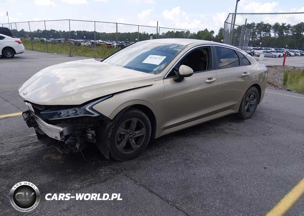 2021 Kia K5 Lxs VIN:5XXG14J27MG076824 - 2