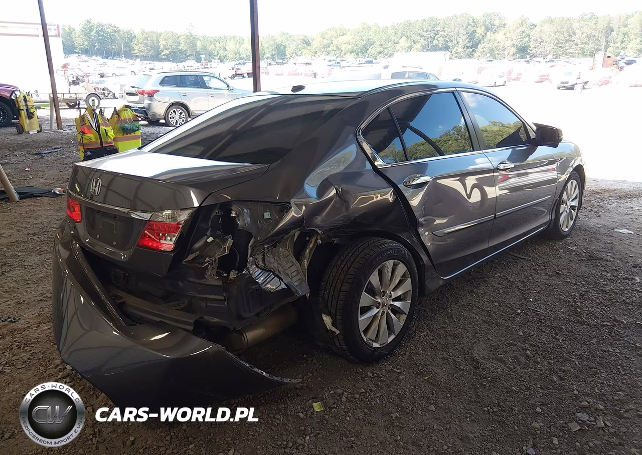 2014 Honda Accord Ex-L VIN:1HGCR2F89EA019967 - 4