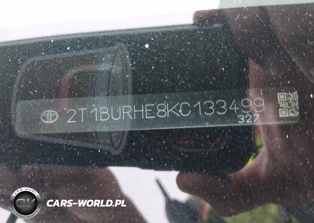 2019 Toyota Corolla Se VIN:2T1BURHE8KC133499 - 9