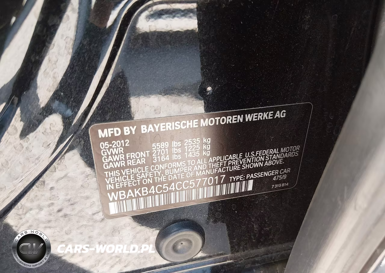 2012 BMW 740Li VIN:WBAKB4C54CC577017 - 9