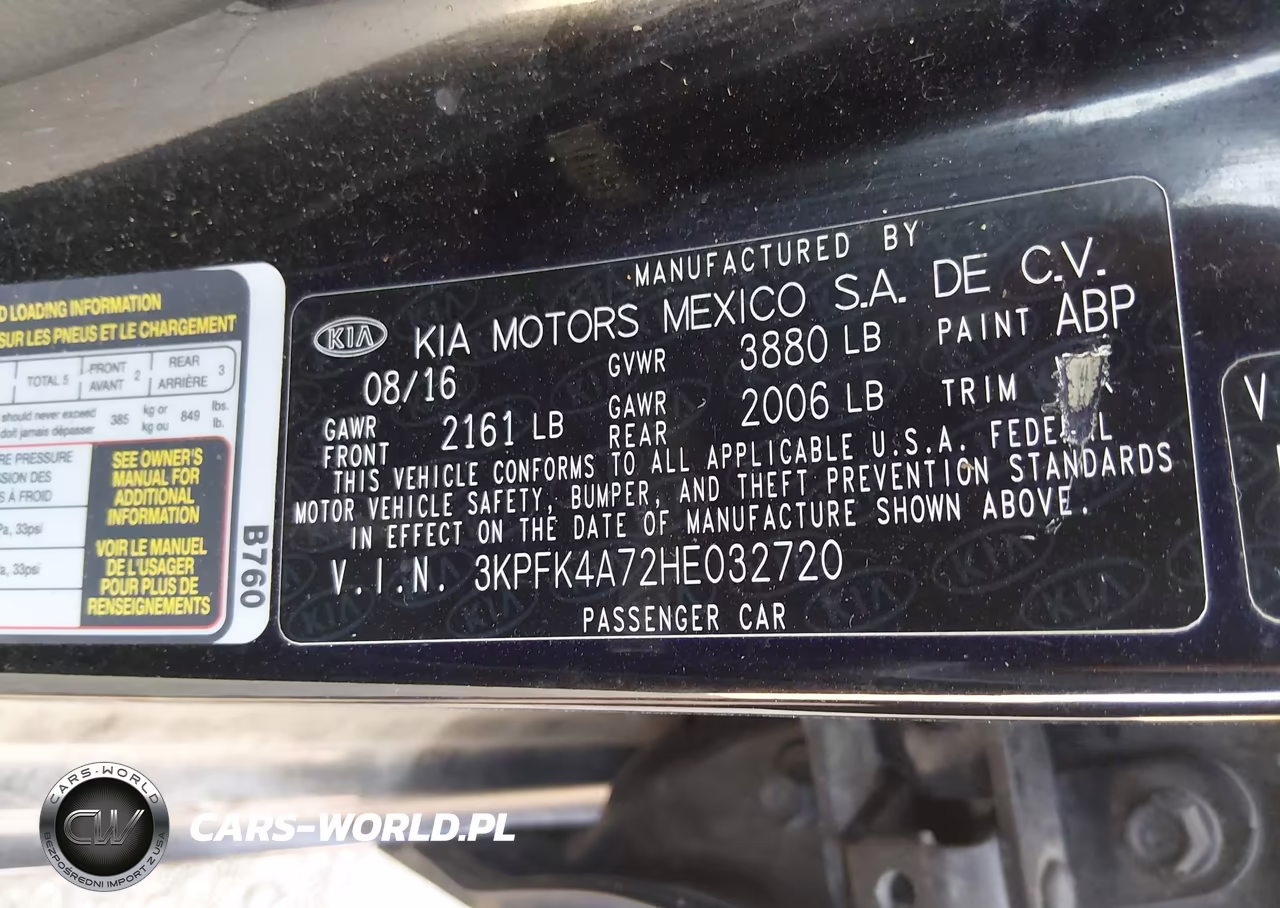 2017 Kia Forte Lx VIN:3KPFK4A72HE032720 - 9