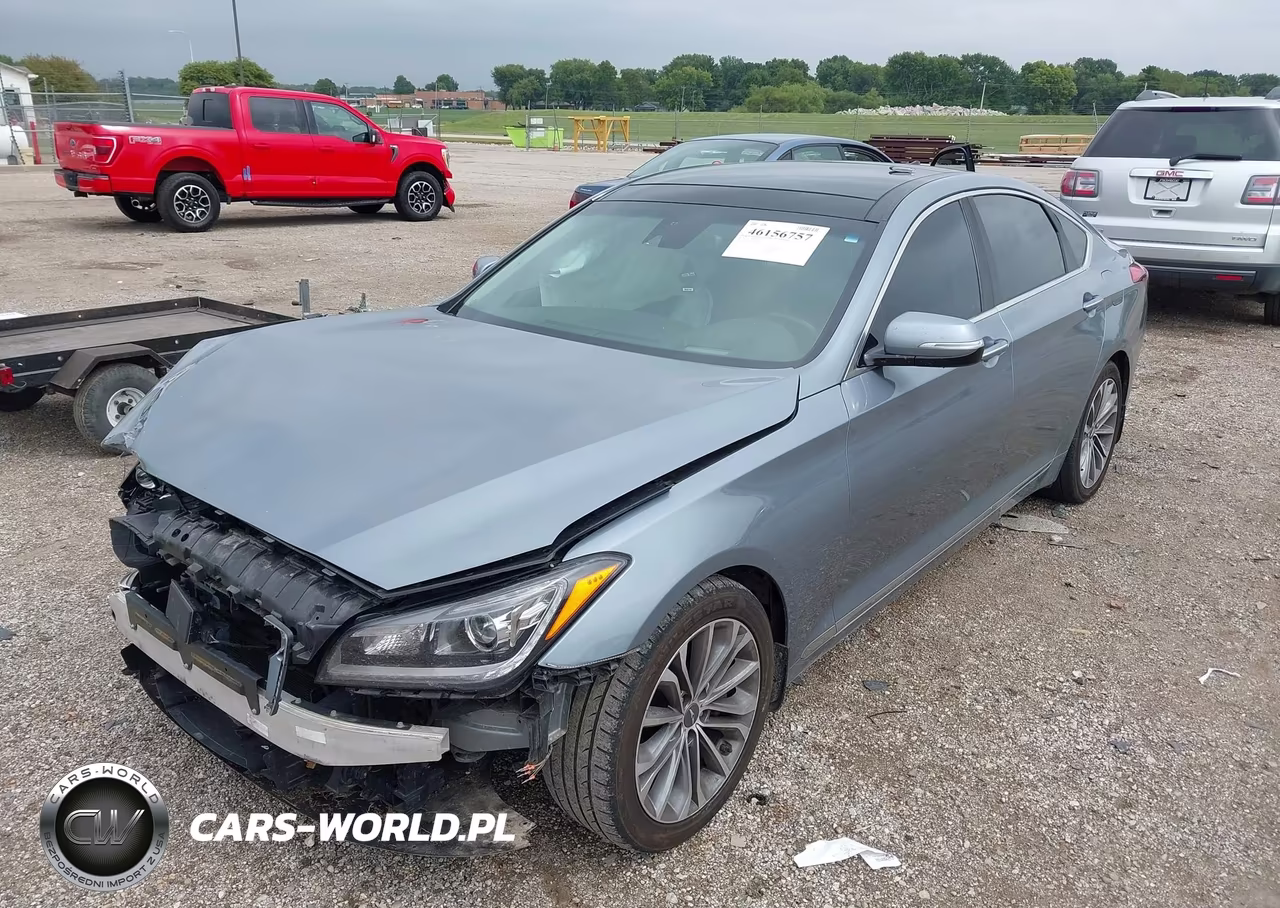 2017 Genesis G80 3.8 VIN:KMHGN4JE8HU209987 - 2