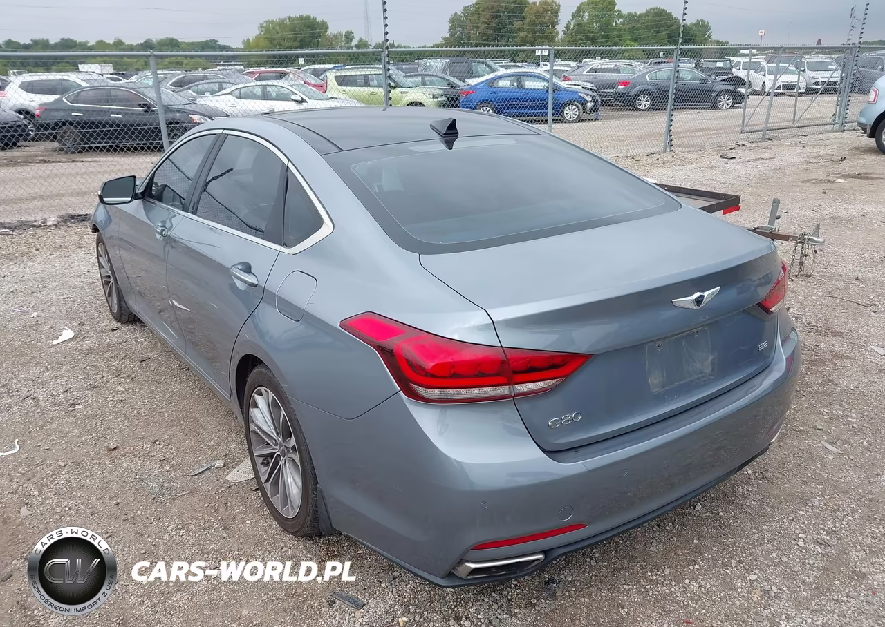2017 Genesis G80 3.8 VIN:KMHGN4JE8HU209987 - 3
