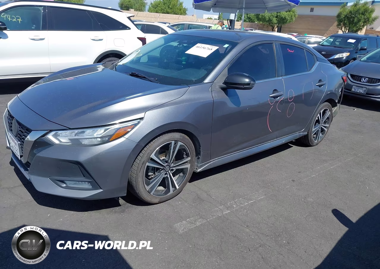 2021 Nissan Sentra Sr Xtronic Cvt VIN:3N1AB8DV2MY251023 - 2