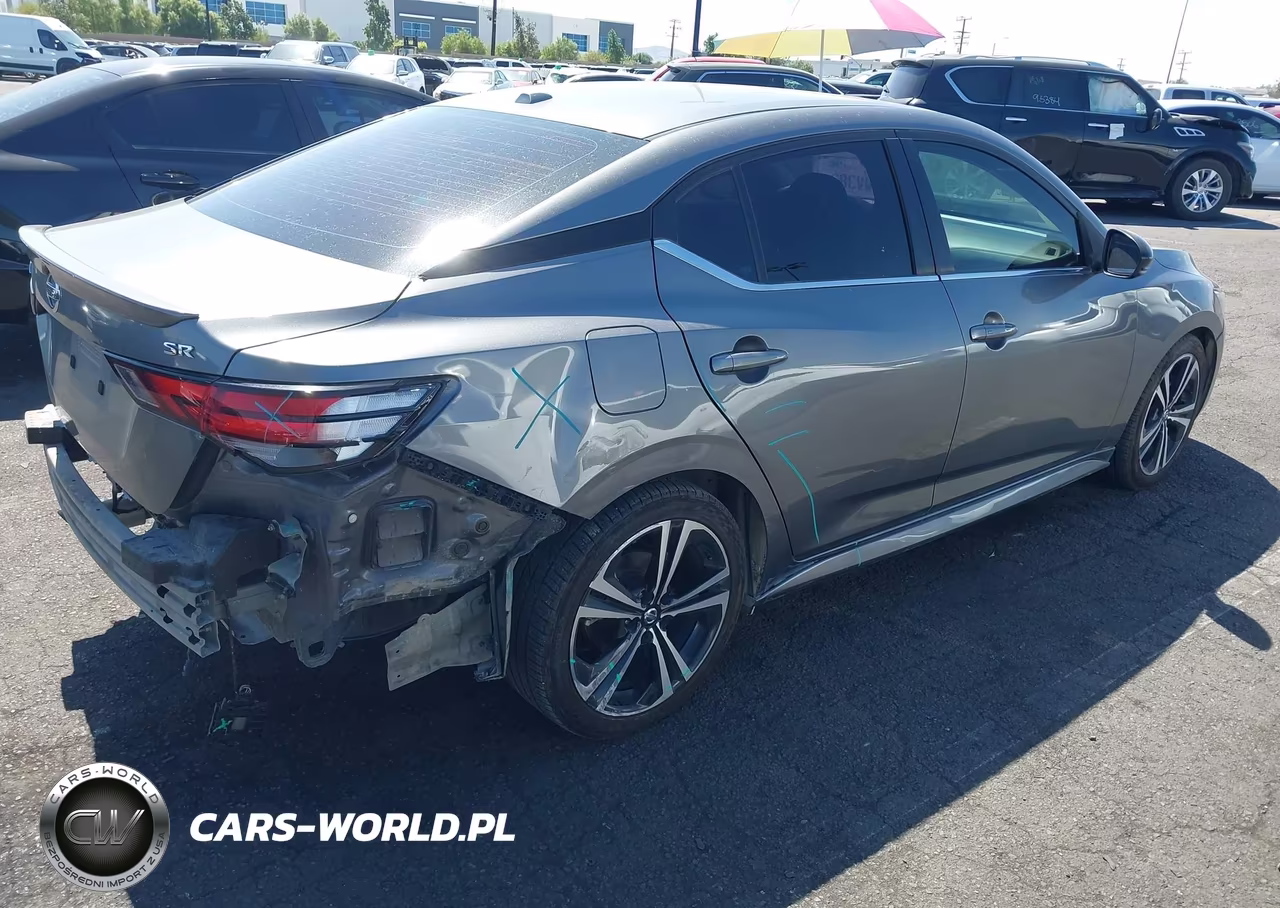 2021 Nissan Sentra Sr Xtronic Cvt VIN:3N1AB8DV2MY251023 - 4