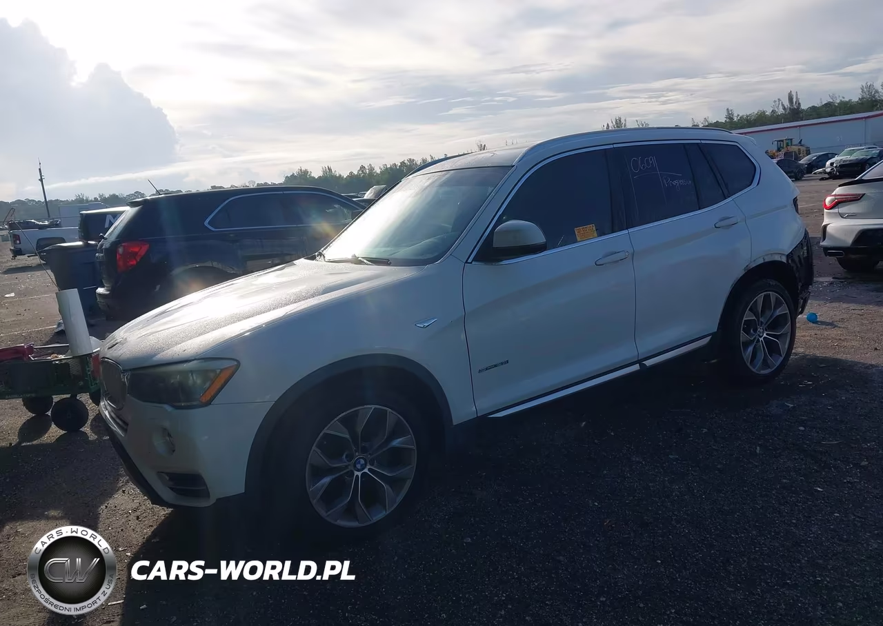 2017 BMW X3 Sdrive28I VIN:5UXWZ7C39H0V87906 - 2