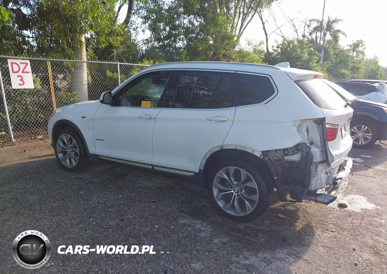 2017 BMW X3 Sdrive28I VIN:5UXWZ7C39H0V87906 - 3