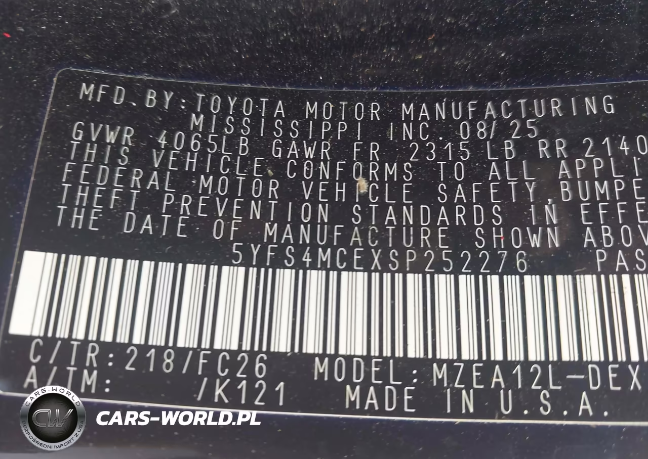 2025 Toyota Corolla Se VIN:5YFS4MCEXSP252276 - 9