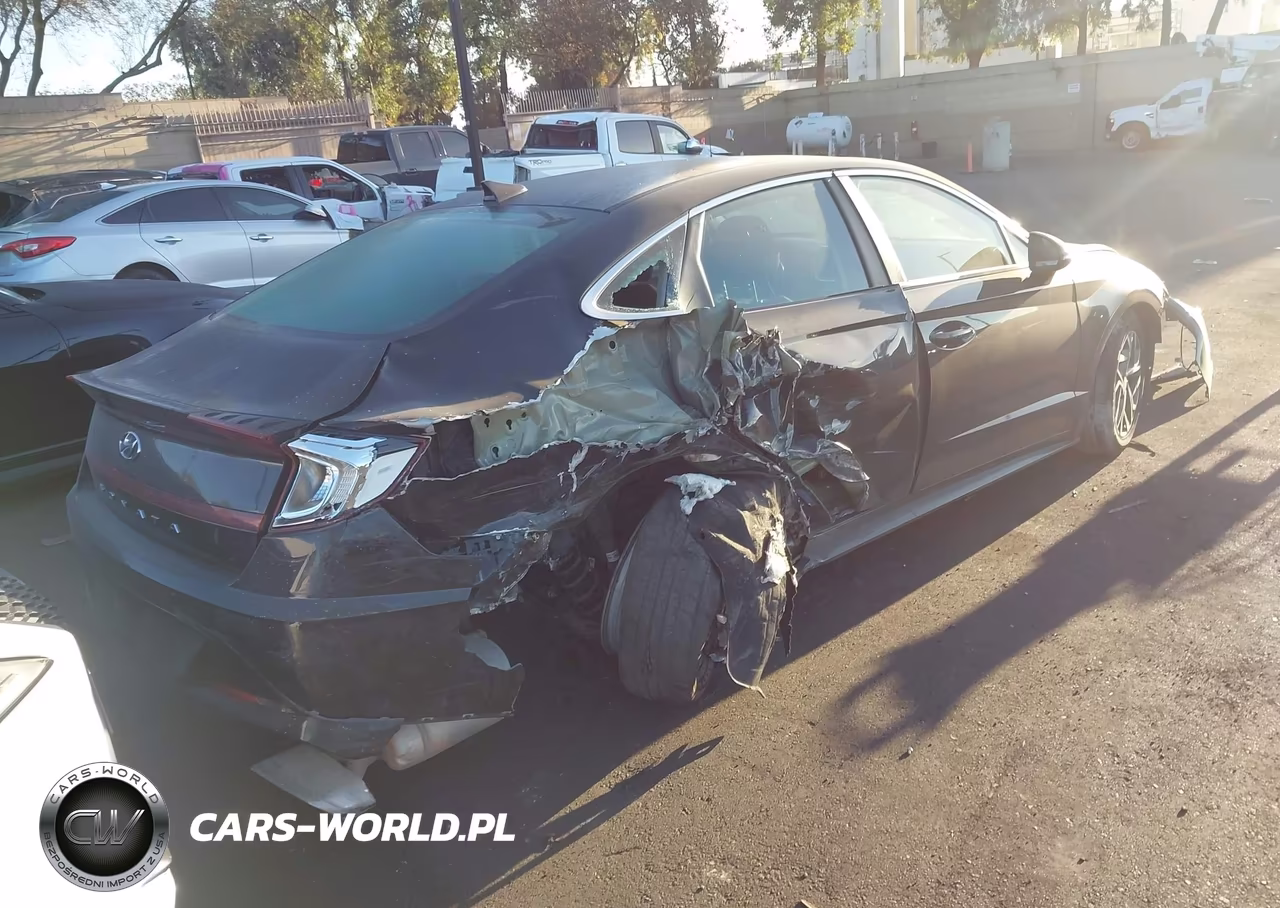 2023 Hyundai Sonata Sel VIN:KMHL64JA6PA344409 - 4