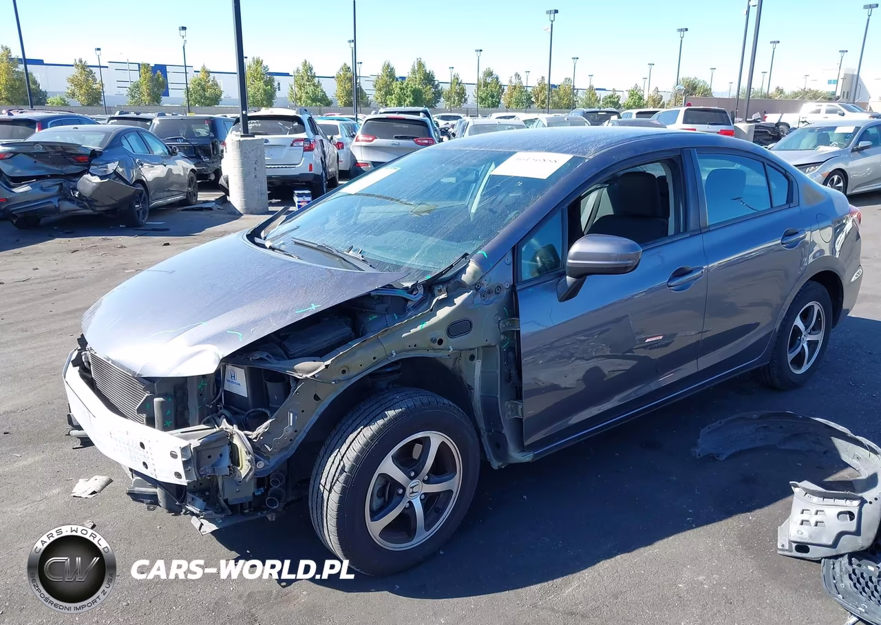 2015 Honda Civic Se VIN:2HGFB2F70FH566329 - 2