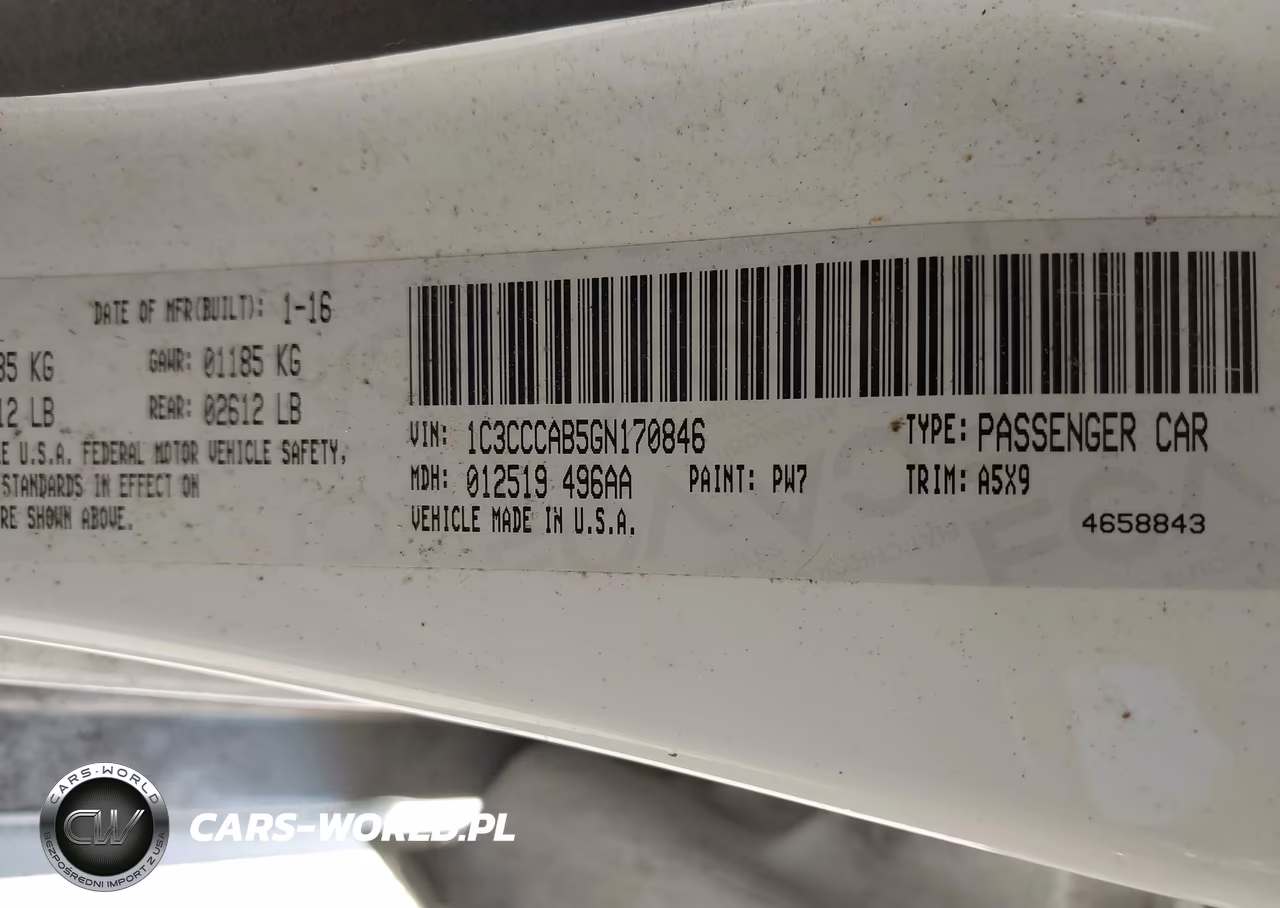 2016 Chrysler 200 Limited VIN:1C3CCCAB5GN170846 - 9