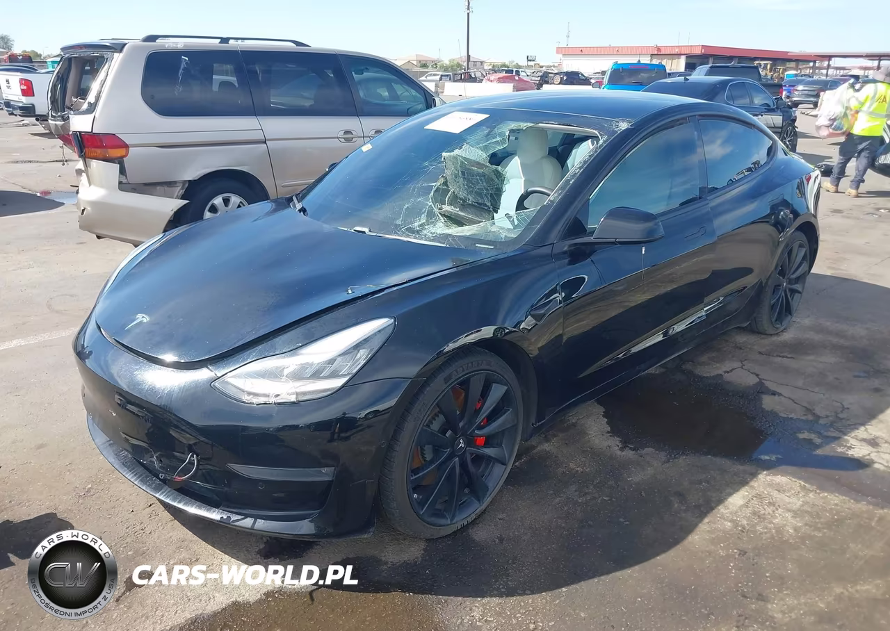 2019 Tesla Model 3 Long Range-Performance VIN:5YJ3E1EB6KF422034 - 2