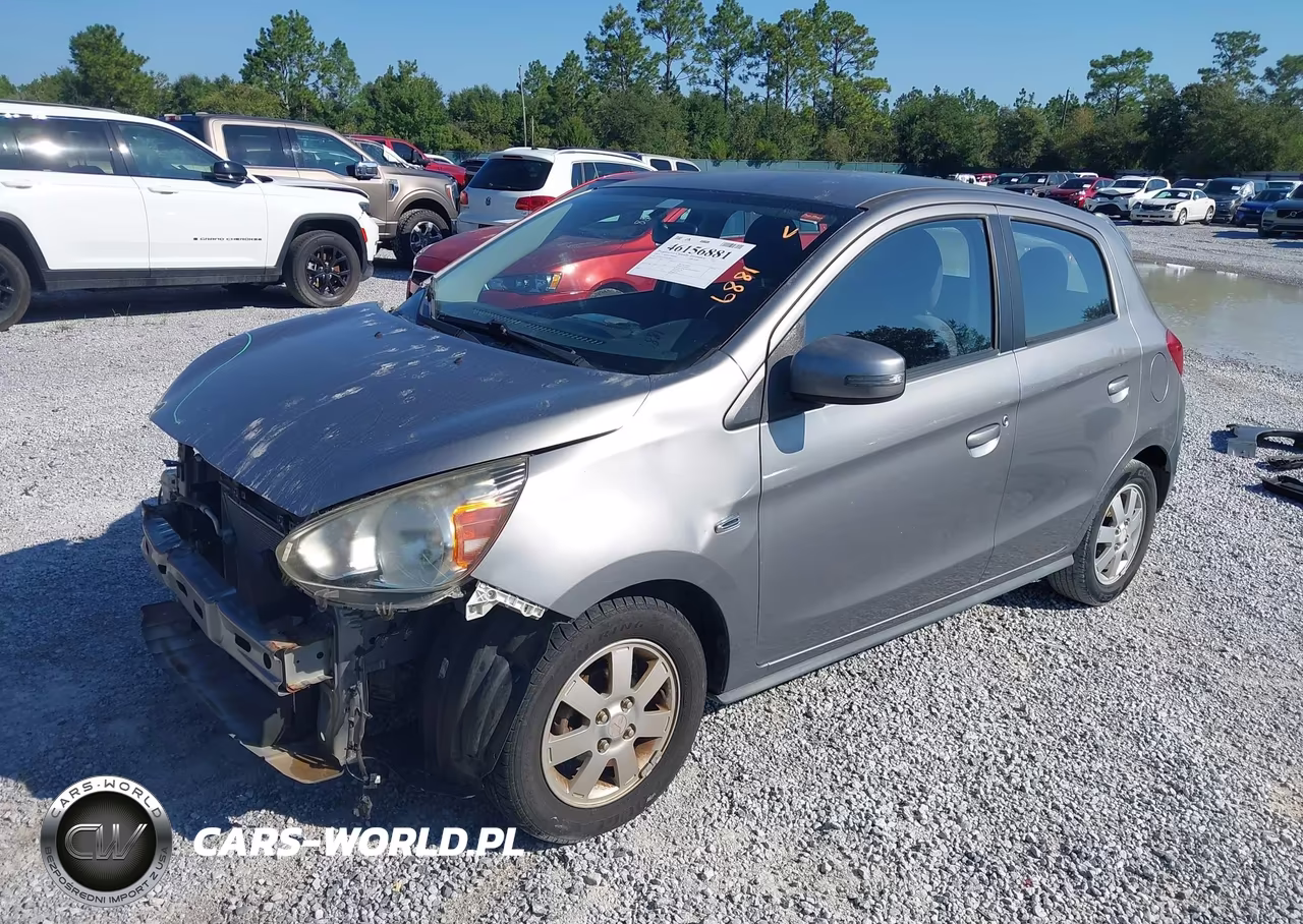 2015 Mitsubishi Mirage Es-Rf VIN:ML32A4HJ2FH038952 - 2