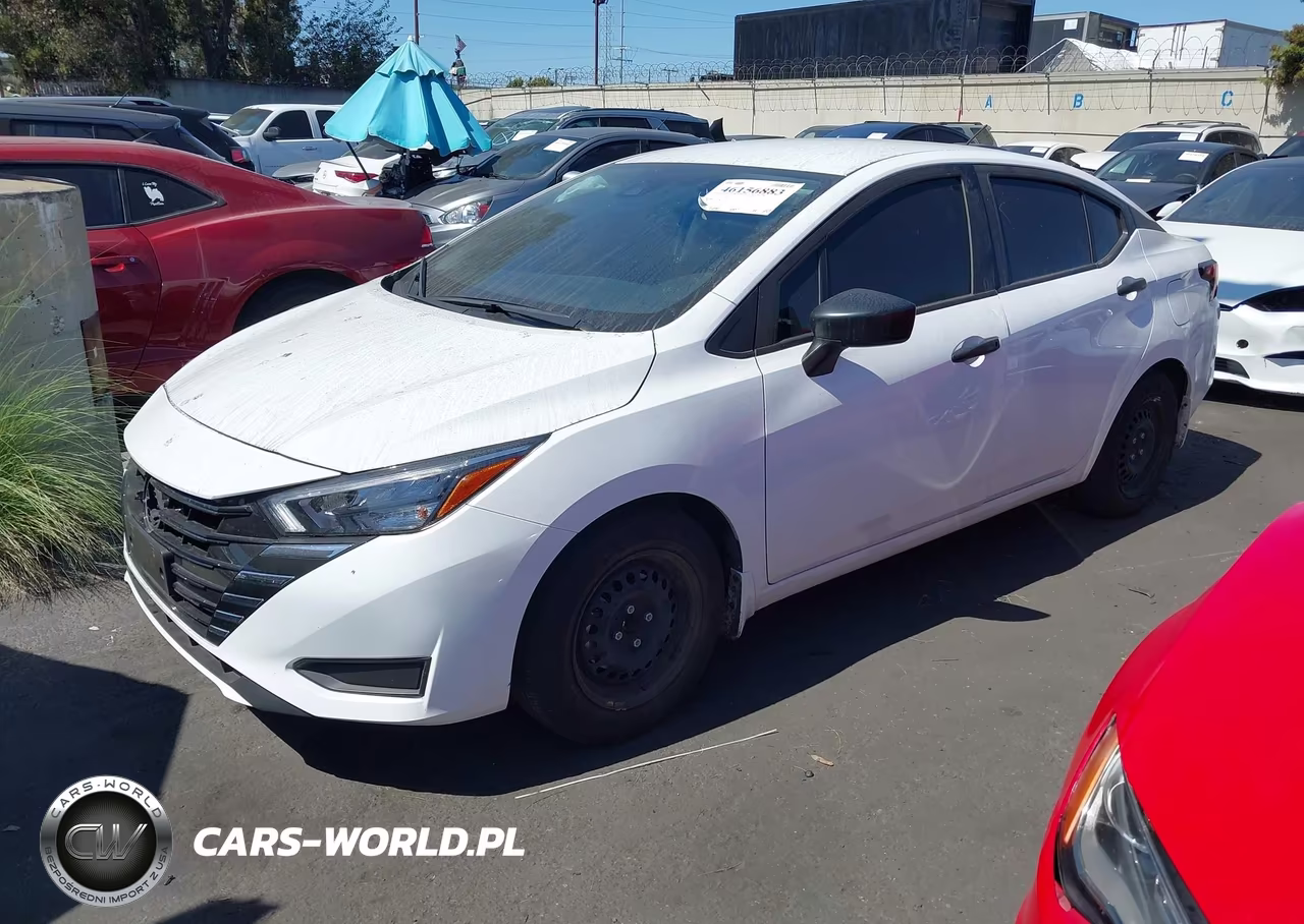 2025 Nissan Versa 1.6 S VIN:3N1CN8DV2SL843211 - 2