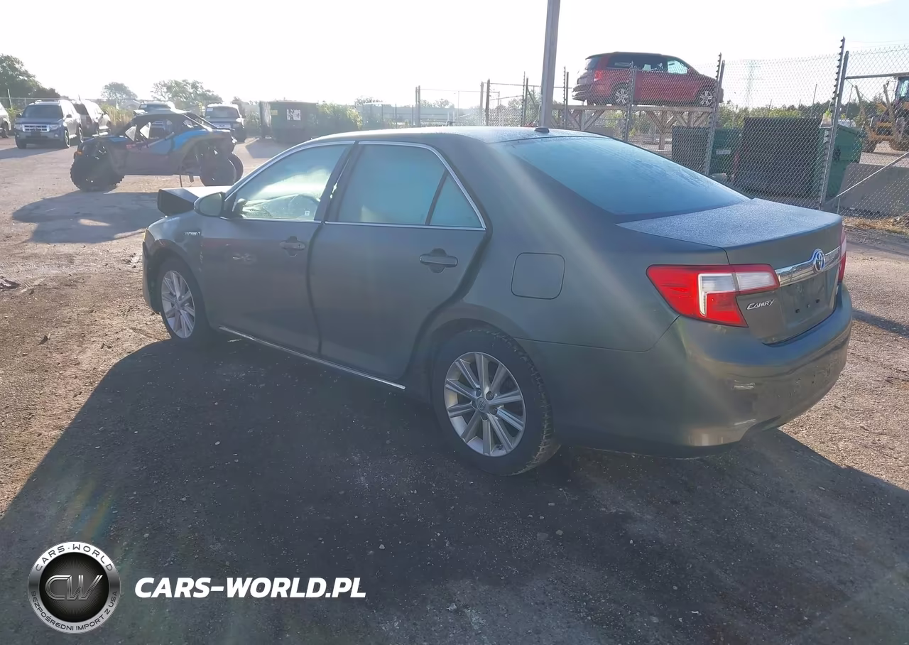 2014 Toyota Camry Hybrid Xle VIN:4T1BD1FK2EU127288 - 3