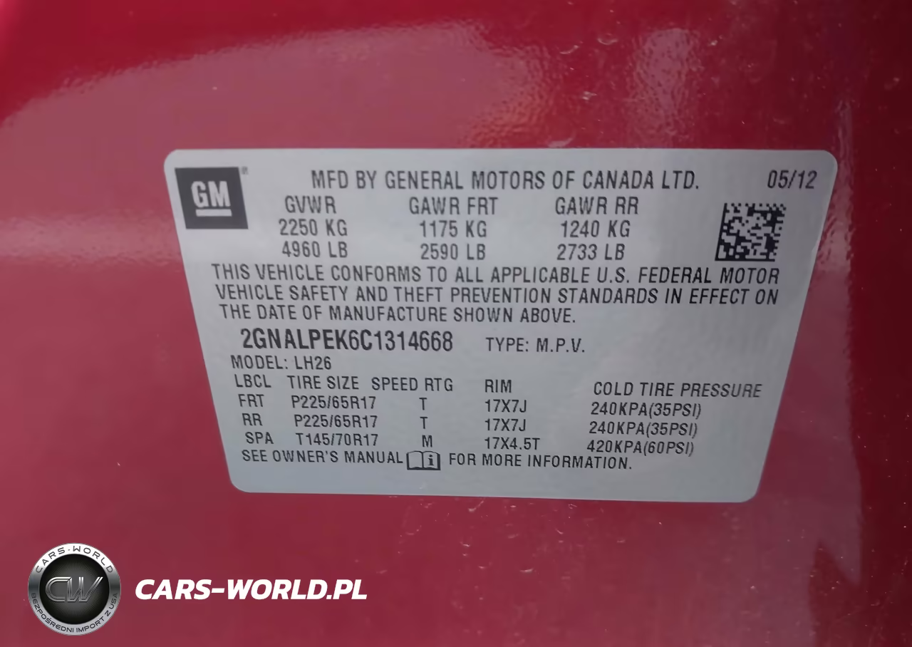 2012 Chevrolet Equinox 2Lt VIN:2GNALPEK6C1314668 - 9