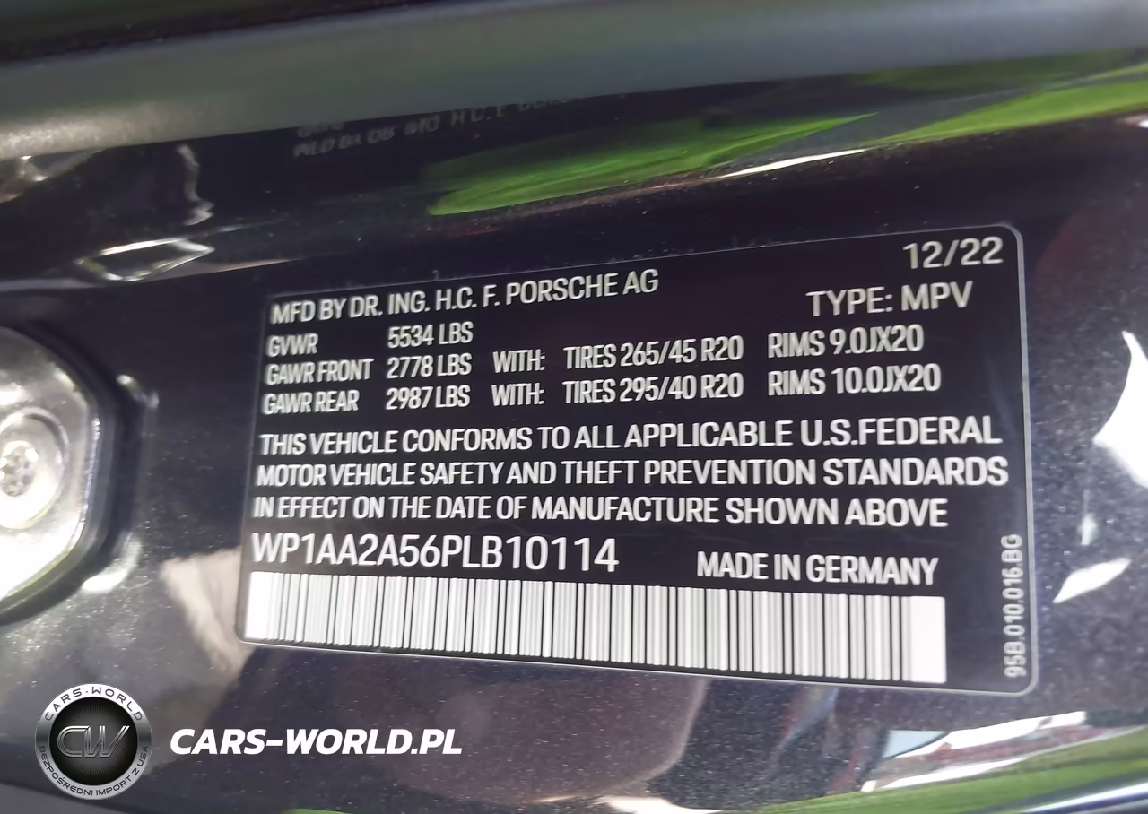 2023 Porsche Macan T VIN:WP1AA2A56PLB10114 - 9