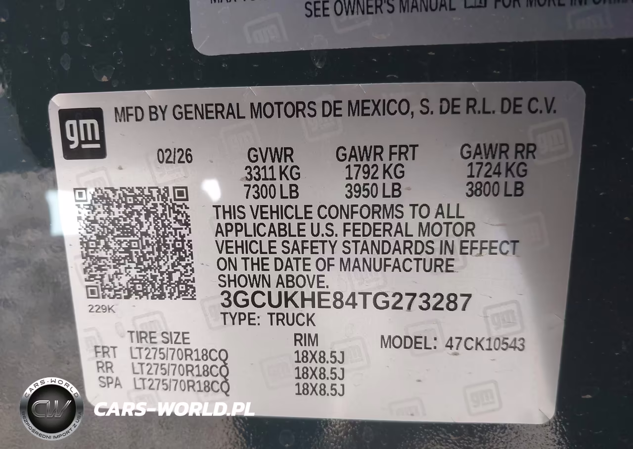 2026 Chevrolet Silverado 1500 4Wd Short Bed Zr2 VIN:3GCUKHE84TG273287 - 9