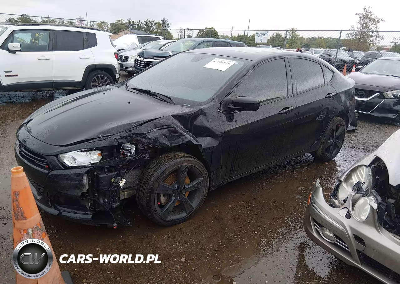 2015 Dodge Dart Sxt VIN:1C3CDFBB7FD180733 - 2